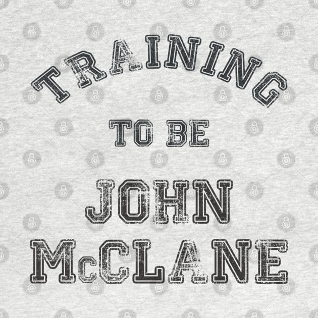 Training to be... John McClane by LordDanix